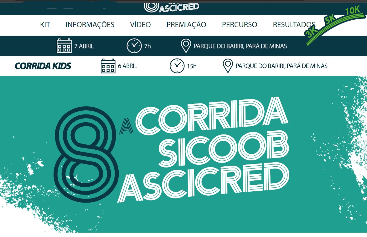 8ª Corrida Ascicred terá percurso diferente e novidades para os atletas de vários estados brasileiros que virão a Pará de Minas para competir.
